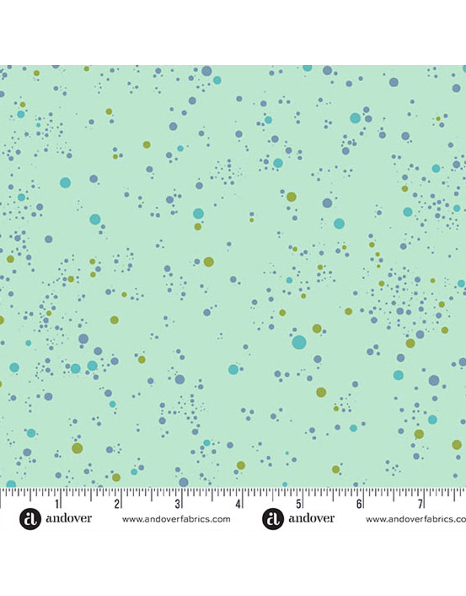 Andover Fizz - Teal Fruit coupon (± 54 x 110 cm)