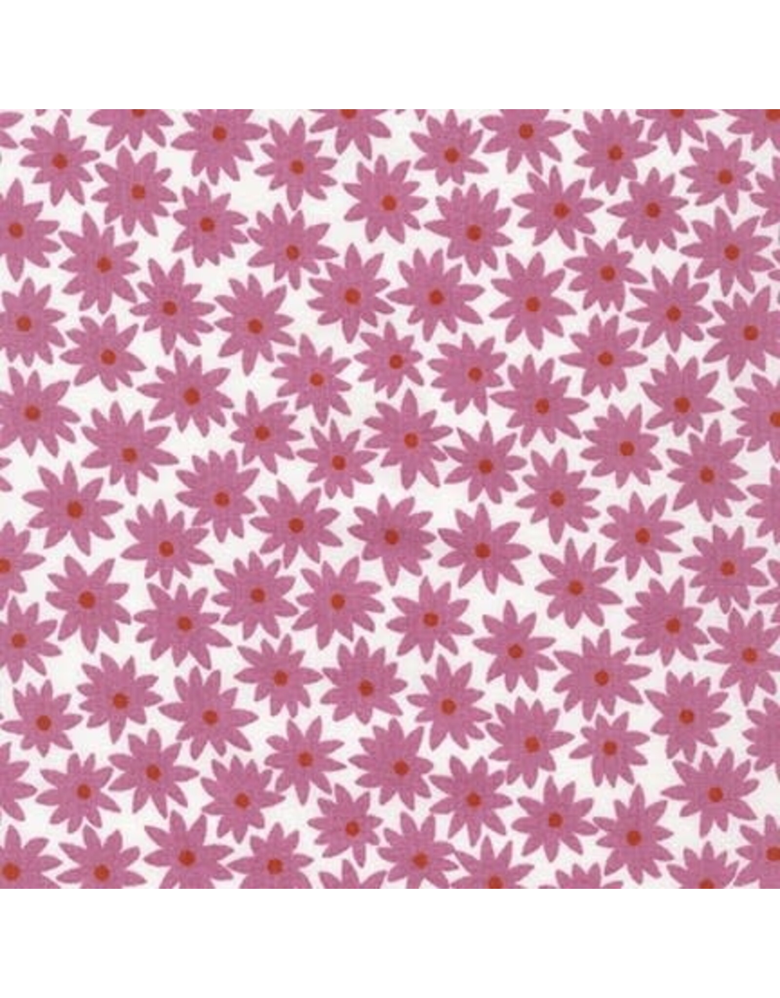 Robert Kaufman Sunroom - Flowers Foxglove coupon (± 38 x 110 cm)