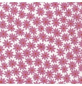 Robert Kaufman Sunroom - Flowers Foxglove coupon (± 38 x 110 cm)