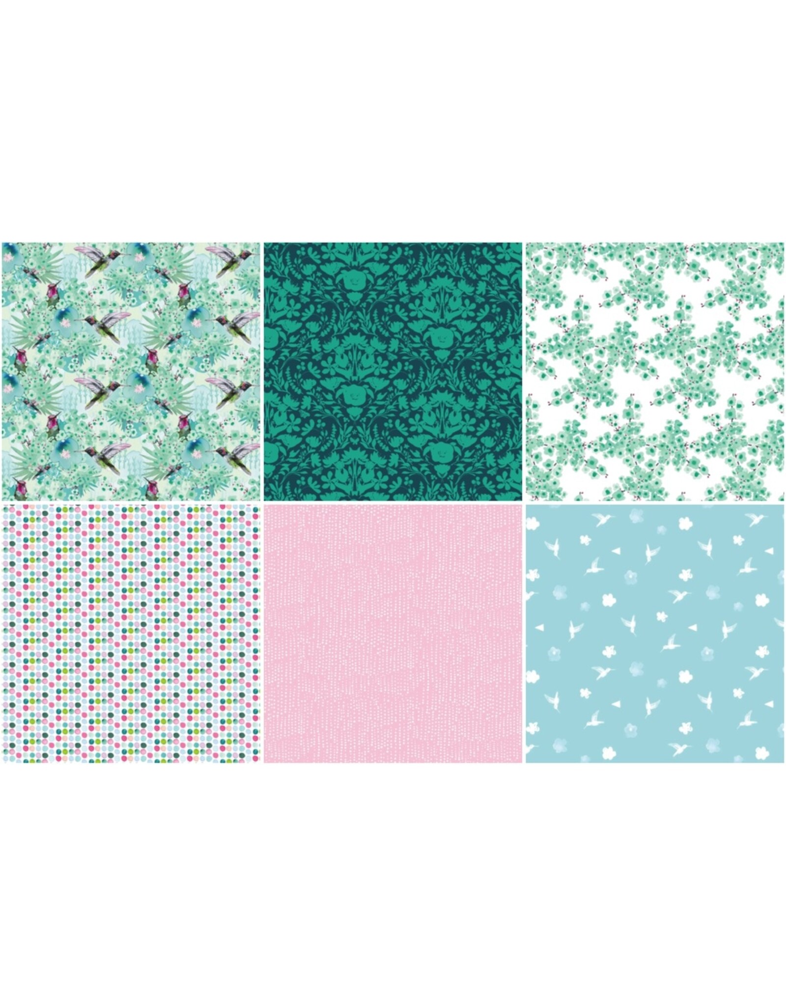 Devonstone Devonstone - Hummingbird - Fat Quarter Bundle