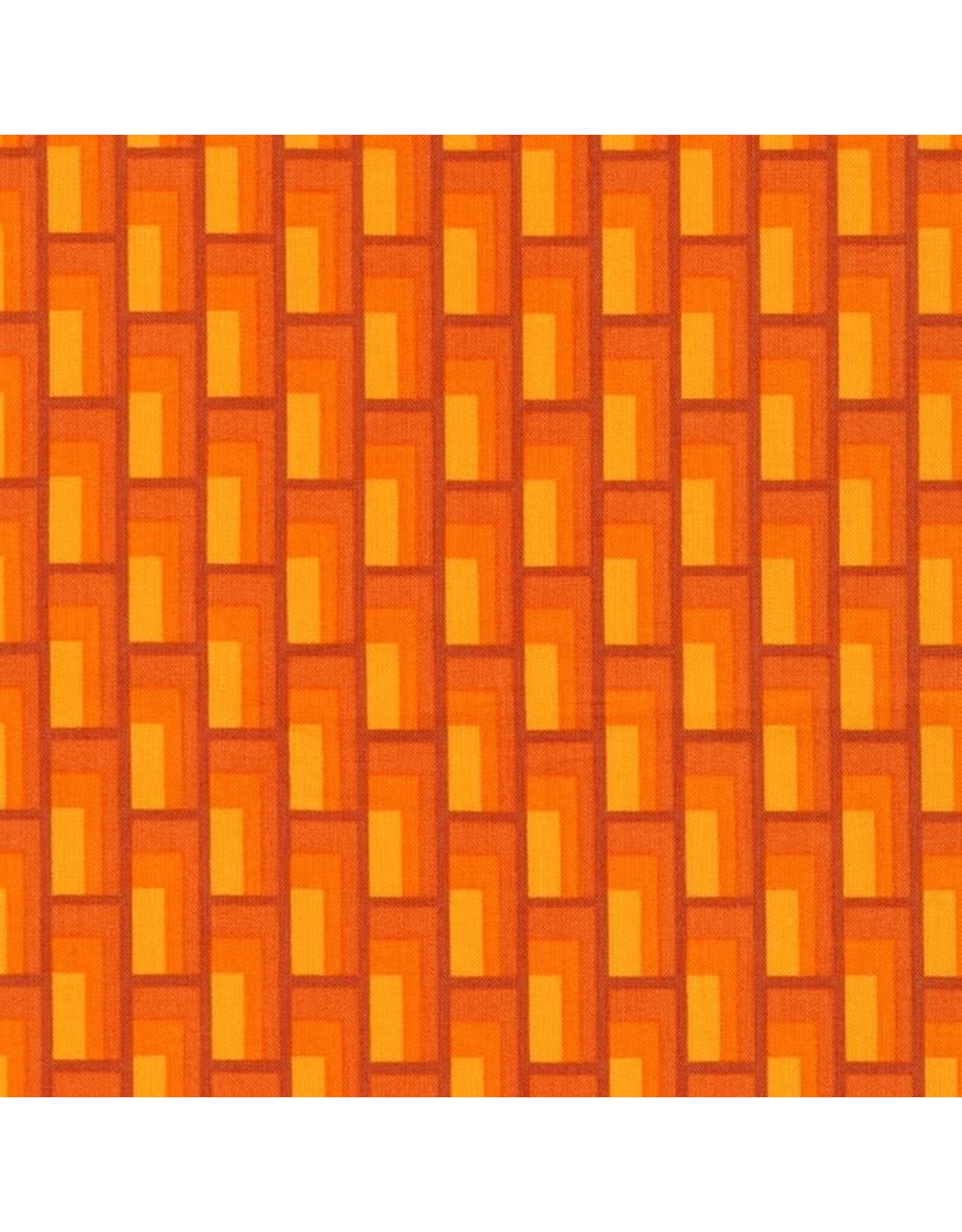 Robert Kaufman Planetarium - Bricks Terracotta coupon (± 47 x 110 cm)