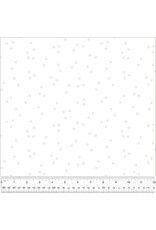 Windham Windham - Frosting - Puppy Paws - 54602-1 - wit op wit
