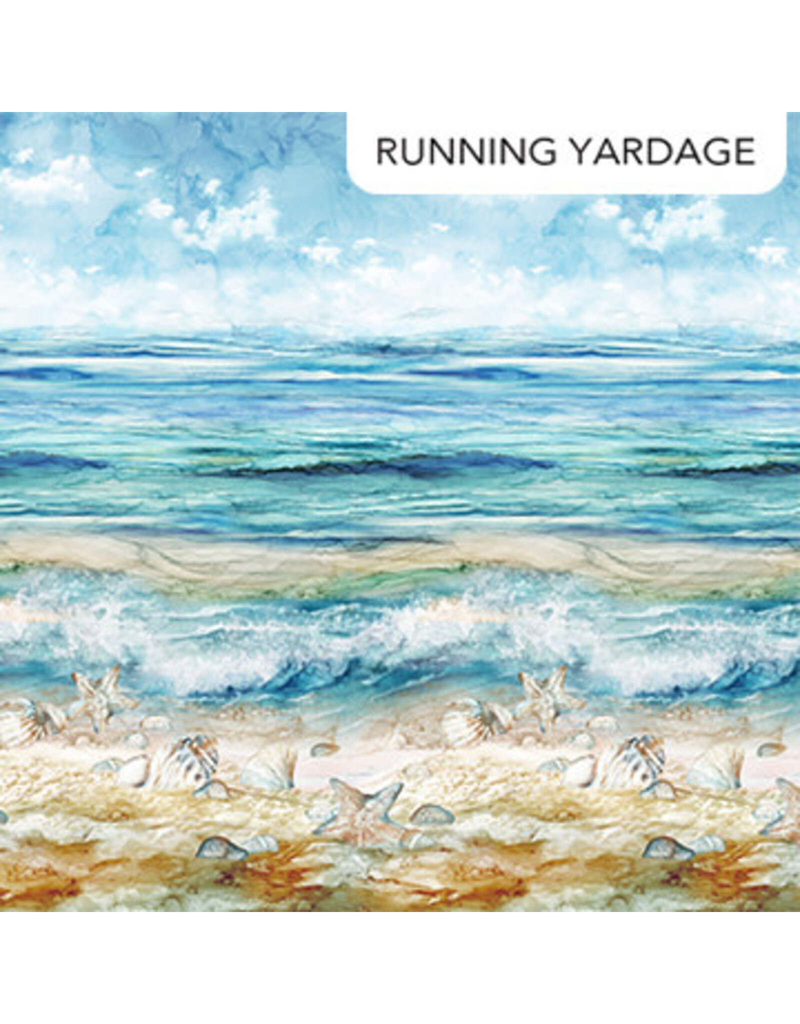 Northcott Northcott - The Great Outdoors - Coastal Ombre Blue - DP28451-44