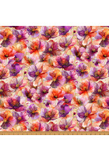 Hoffman Hoffman Fabrics - Flourish - Flowers Mimosa - X5625-384