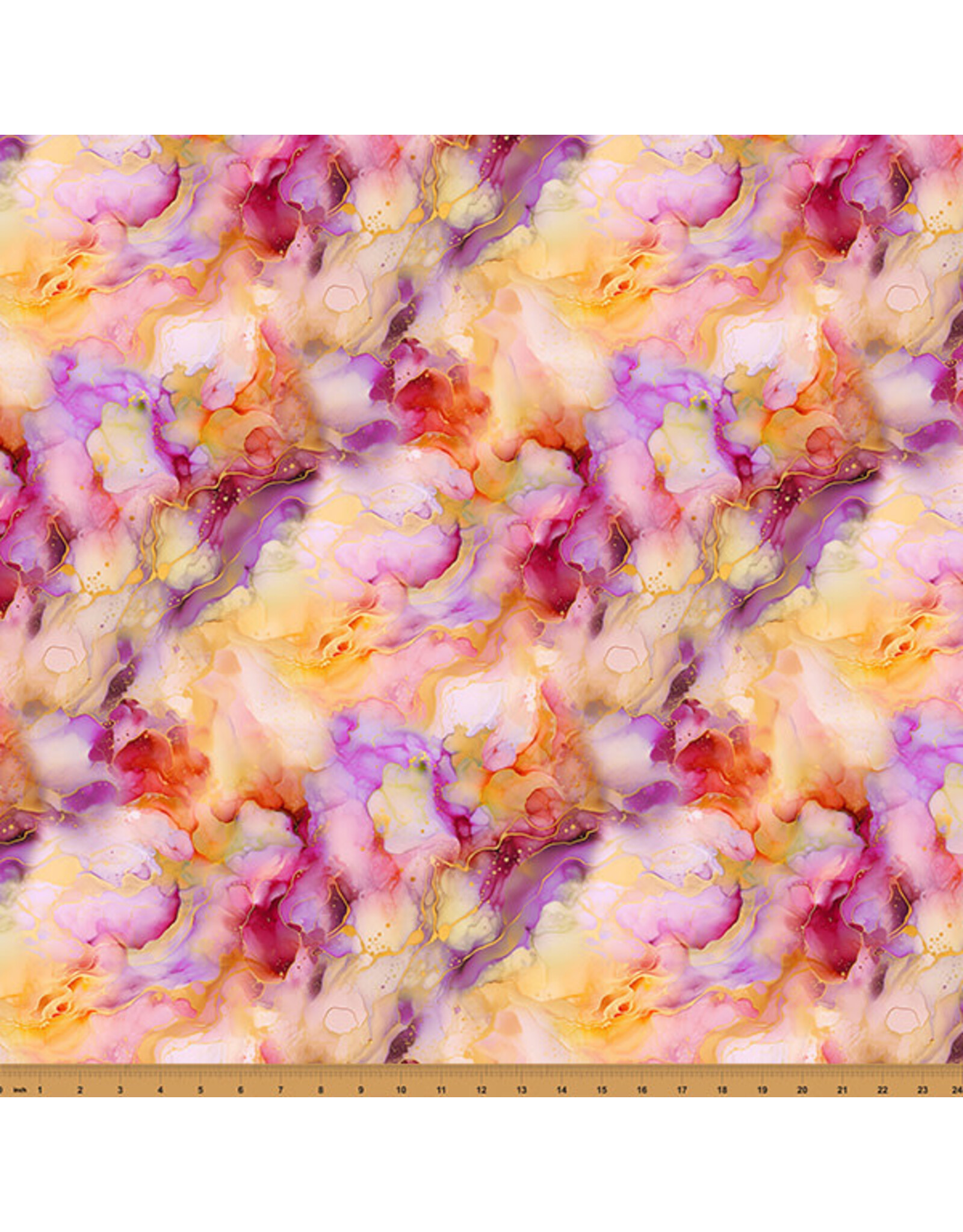 Hoffman Hoffman Fabrics - Flourish - Watercolor Sunset - X5628-151
