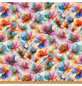 Hoffman Flourish - Flowers Multi