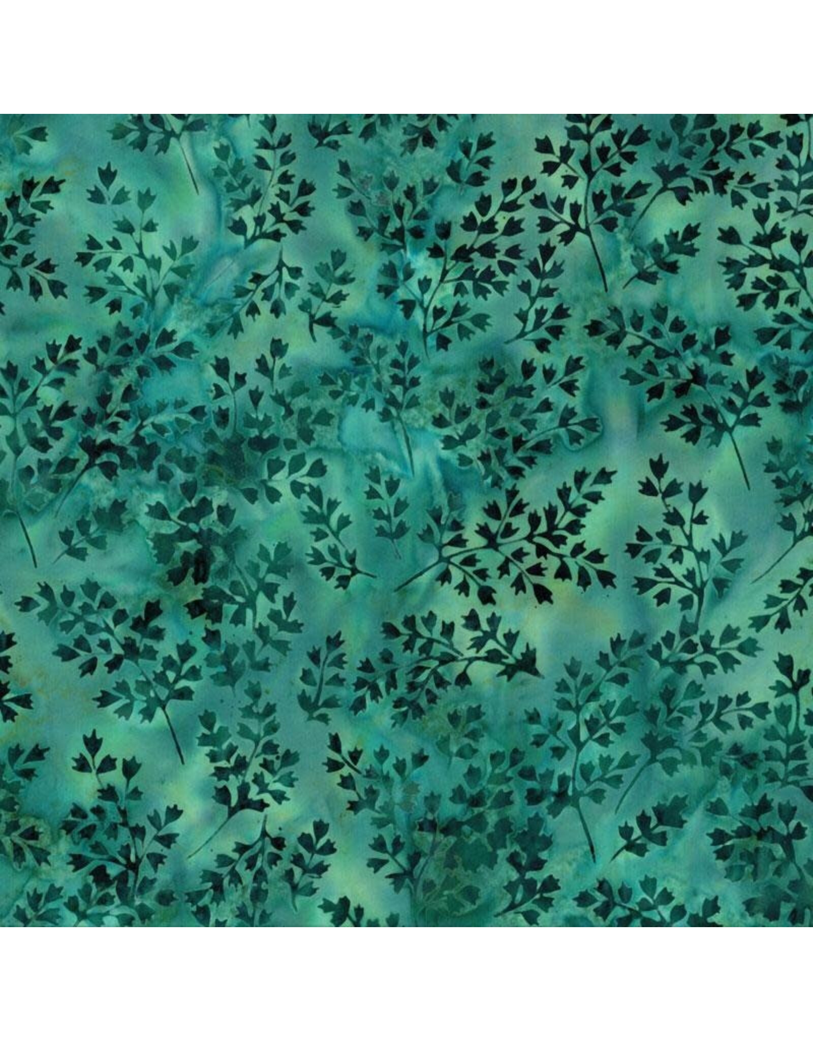 Hoffman Hoffman Fabrics - Bali Handpaints - Leaves Chamomile - X2619-418