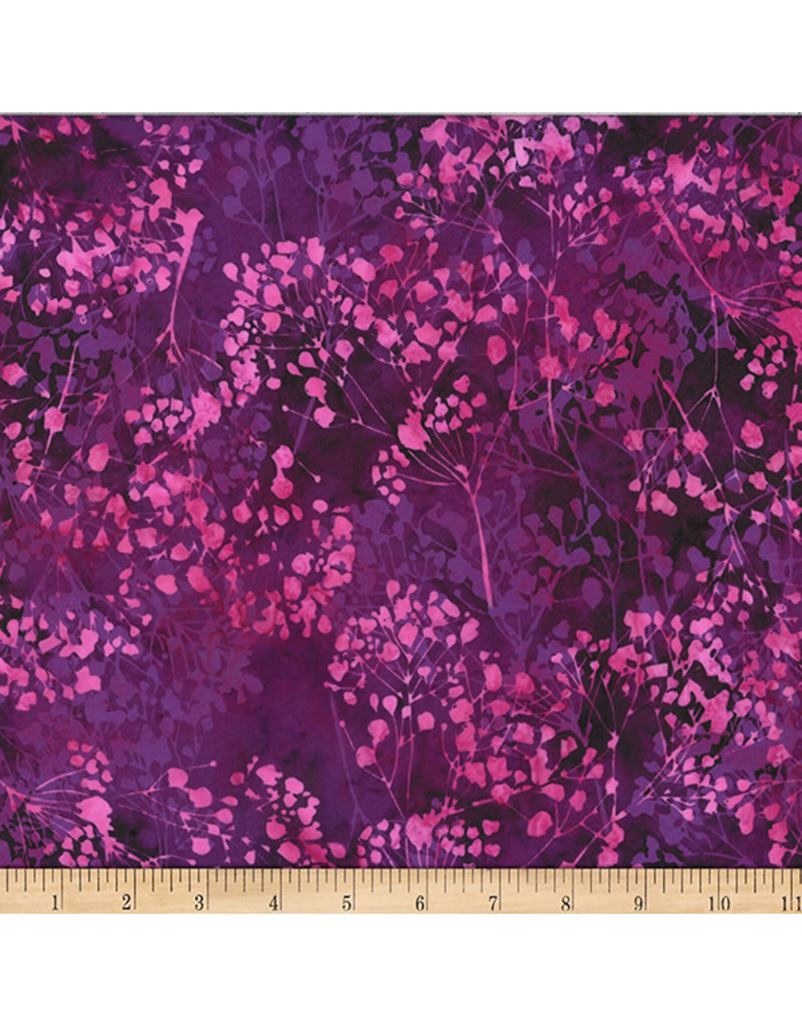 Hoffman Hoffman Fabrics - Bali Handpaints - Tossed Baby's Breath Purple - X2618-14