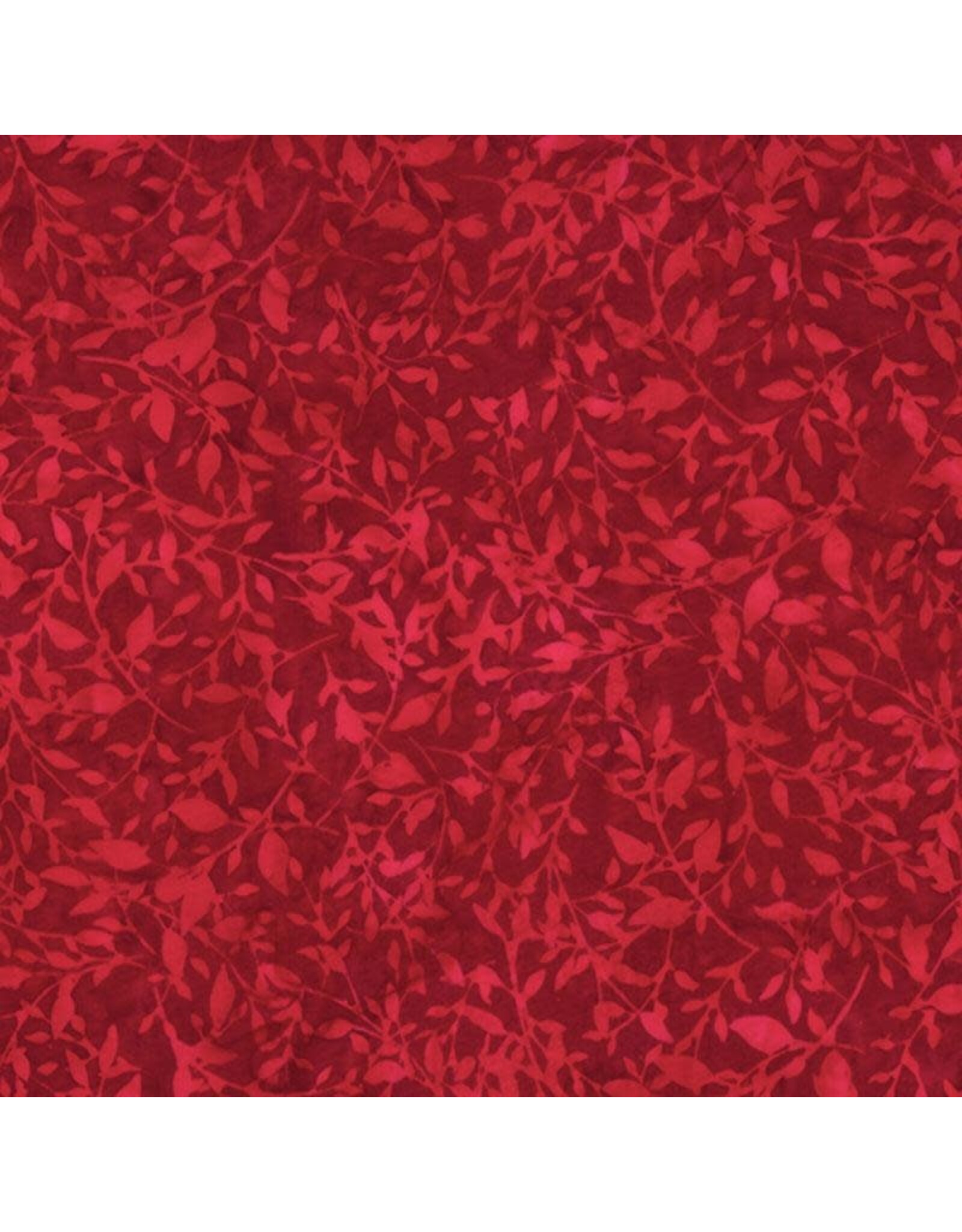 Hoffman Hoffman Fabrics - Bali Handpaints - Leafy Scarlet - X2617-78