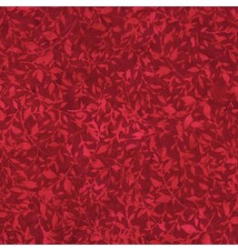 Hoffman Bali Handpaints - Leafy Scarlet