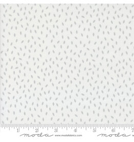 Moda Mixed Bag of Bonbons - Loose leaves White Grey coupon (± 40 x 110 cm)