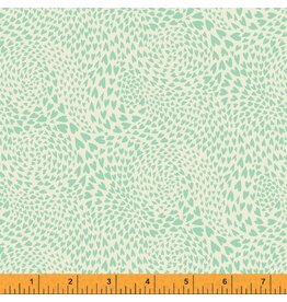 Windham Eden - Swirl of Hearts Light Teal coupon (± 80 x 110 cm)