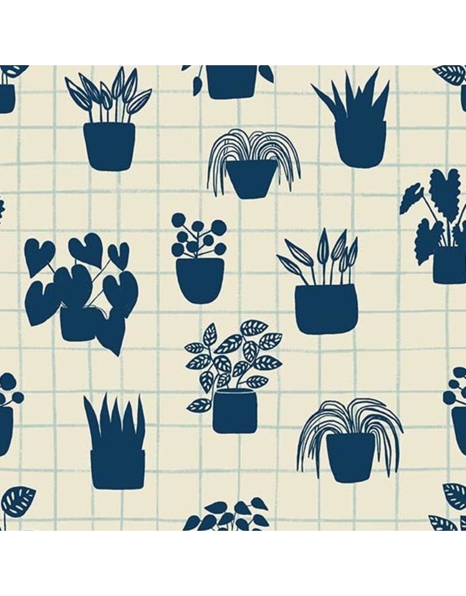 Andover Home - House Plants Ivory coupon (± 79 x 110 cm)