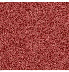 Makower UK Good Tidings - Scroll Red coupon (± 65 x 110 cm)