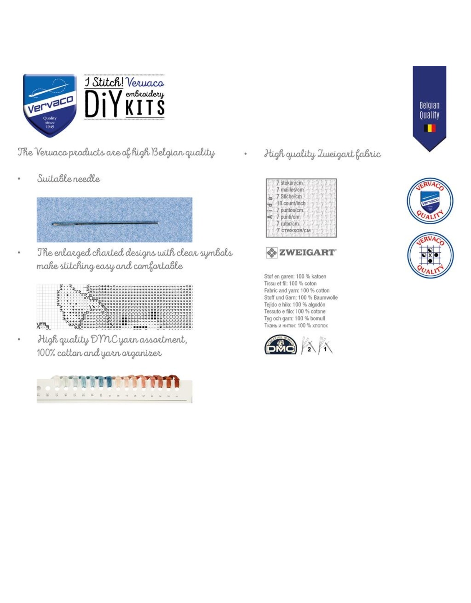 Vervaco Vervaco - Mini-borduurpakket  - Halloween - PN-0212820