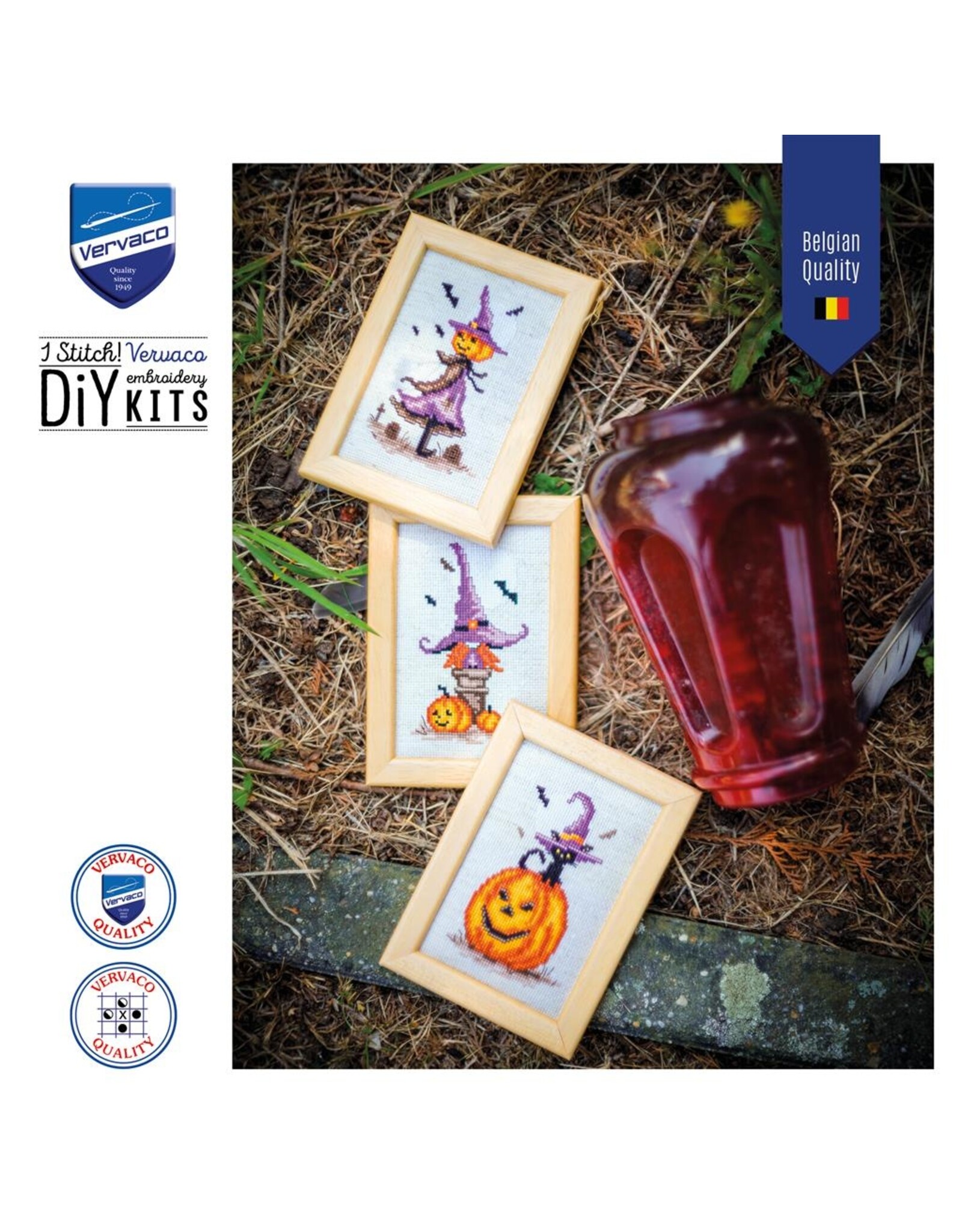 Vervaco Vervaco - Mini-borduurpakket  - Halloween - PN-0212820