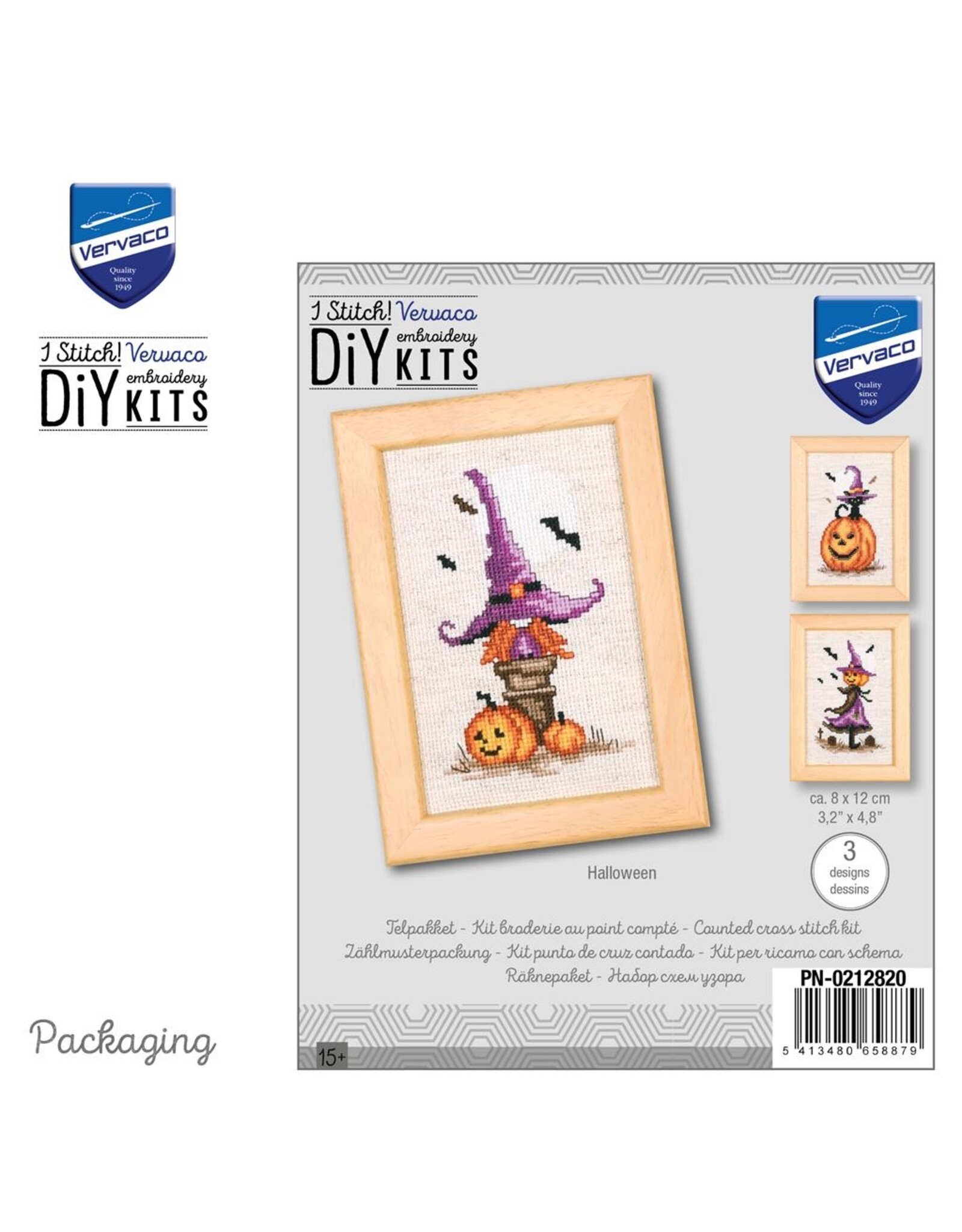 Vervaco Vervaco - Mini-borduurpakket  - Halloween - PN-0212820