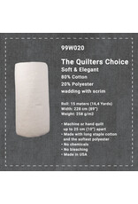 Stof Fabrics The Quilters Choice - Soft & Elegant 80/20 - 140 x 228 cm - coupon
