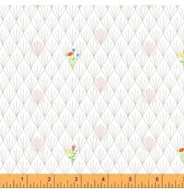 Windham Favorite Things - Flowers White coupon (± 56 x 110 cm)