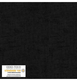 Stof Fabrics Melange - Raven coupon (± 53 x 110 cm)