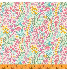 Windham Eden - Flower Blanket Cream coupon (± 47 x 110 cm)