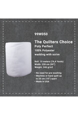Stof Fabrics The Quilters Choice - Poly Perfect - 145 x 228 cm - COUPON