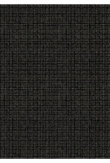 Benartex Contempo Studio Color Weave - Black coupon (± 39 x 110 cm)