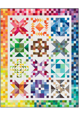 Robert Kaufman Kona Block of the Month - Color Patchwork Party - reservering