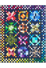 Robert Kaufman Kona Block of the Month - Color Patchwork Party - reservering
