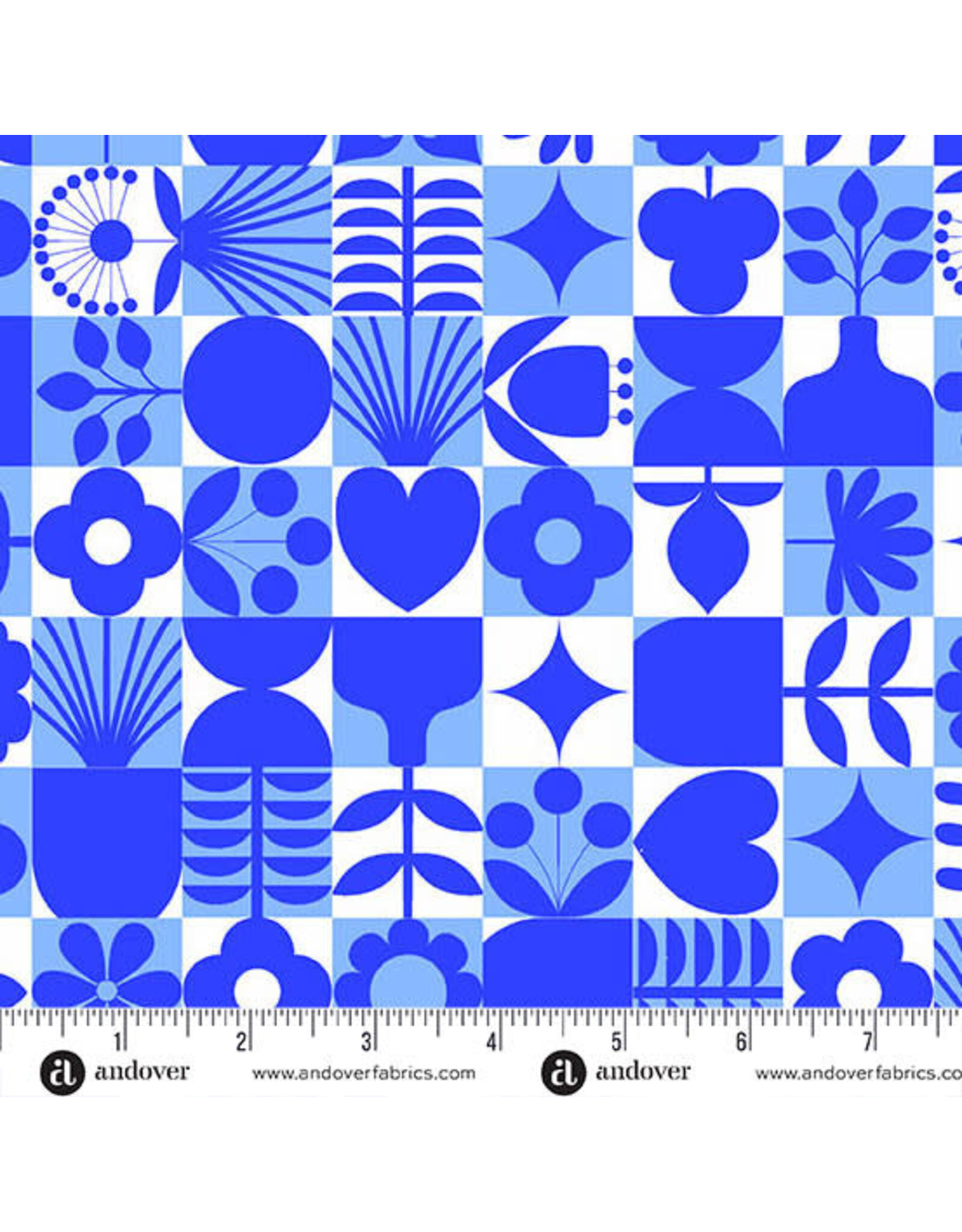 Andover Libs Elliott - Amsterdam - Cityscape Delftware - A-1688-B1