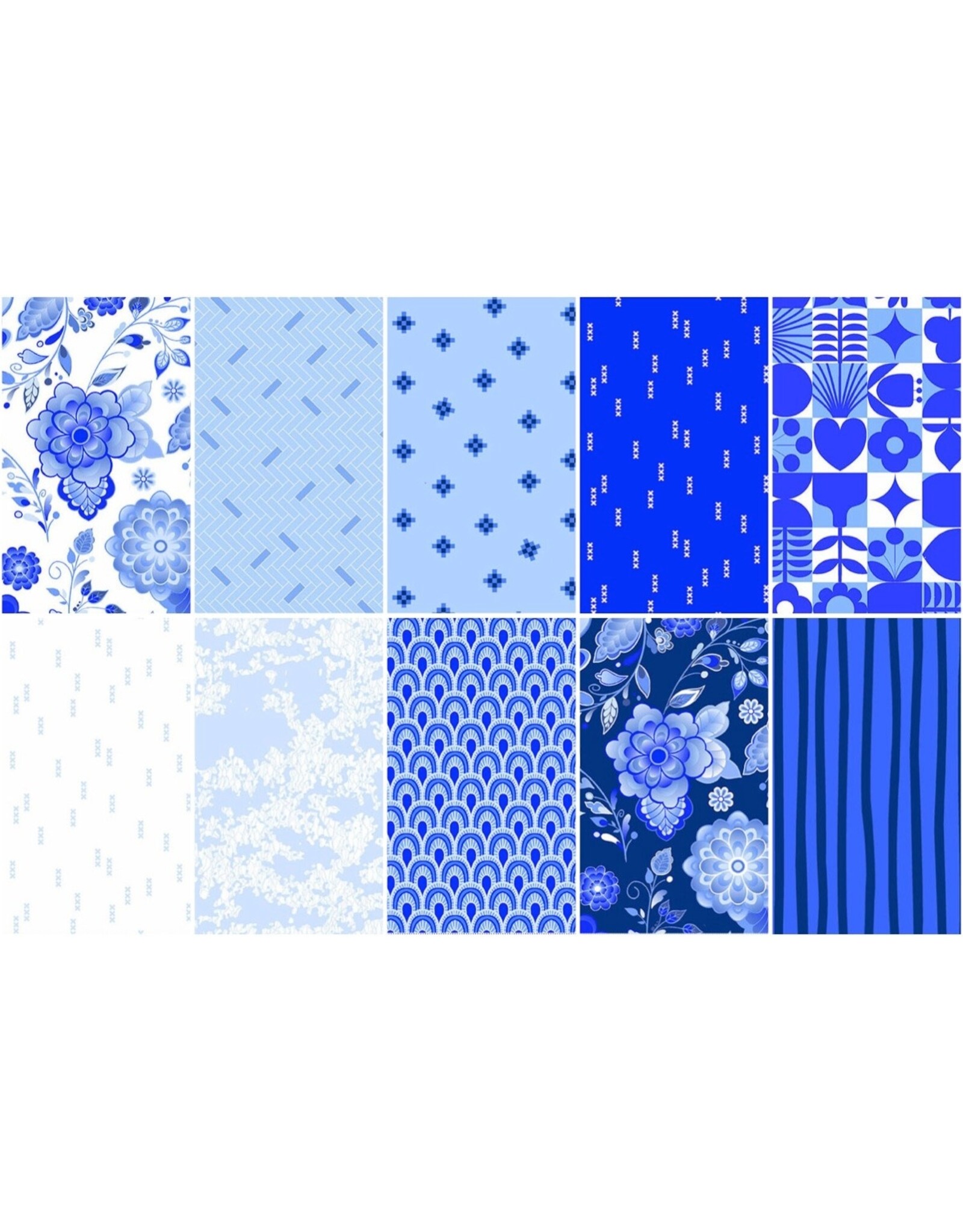 Andover Libs Elliott - Amsterdam - Fat Quarter Pakket