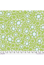 FreeSpirit Night Fancy - Frills Green coupon (± 48 x 110 cm)