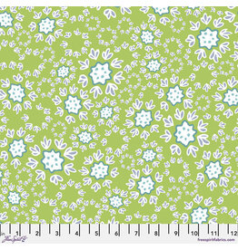 FreeSpirit Night Fancy - Frills Green coupon (± 48 x 110 cm)