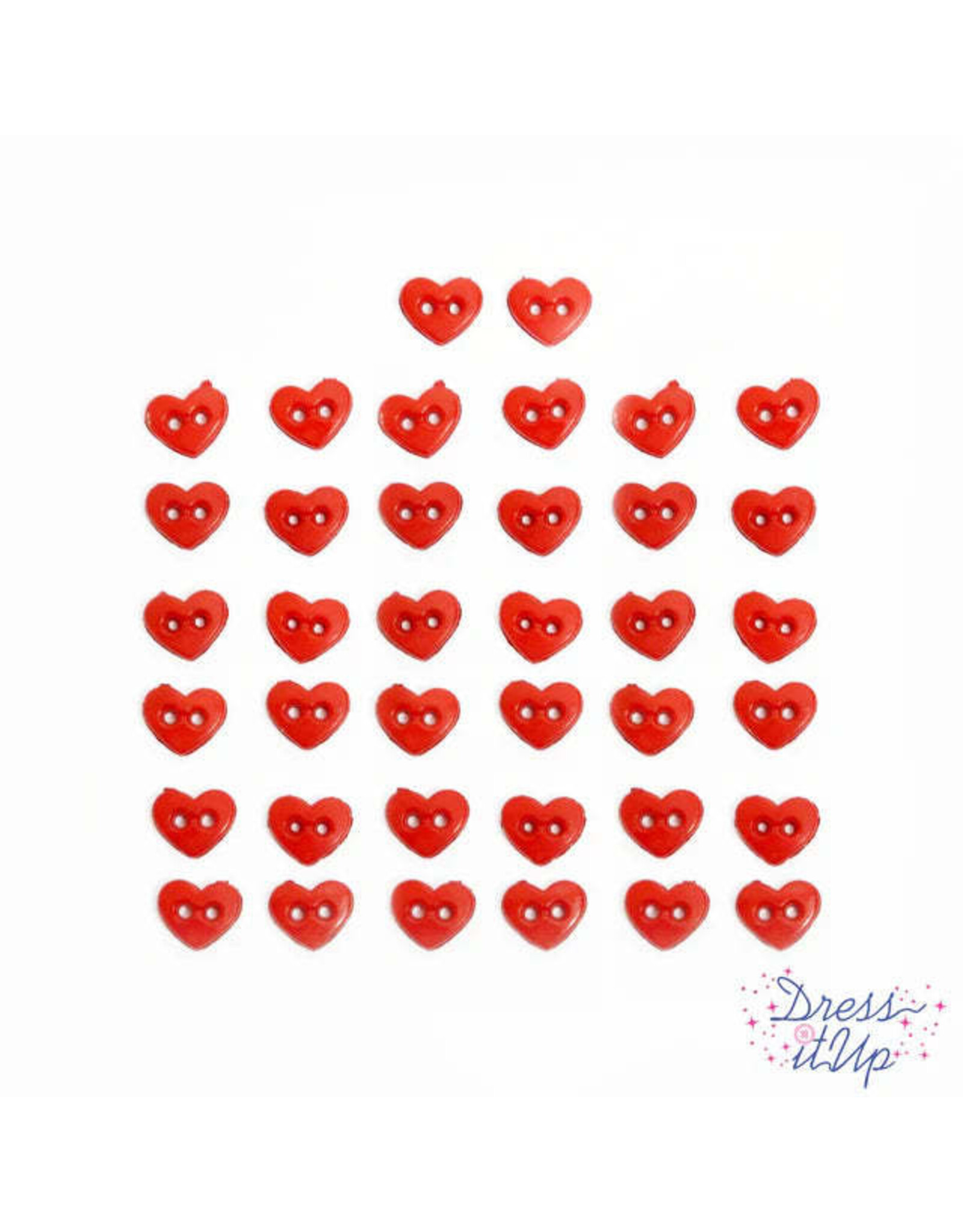 Dress It Up Dress it Up - Valentine Collection - Happy Heart Day - 11155 - buttons
