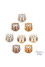 Dress It Up Dress it Up - Sew Cute Owls - 6930 - buttons