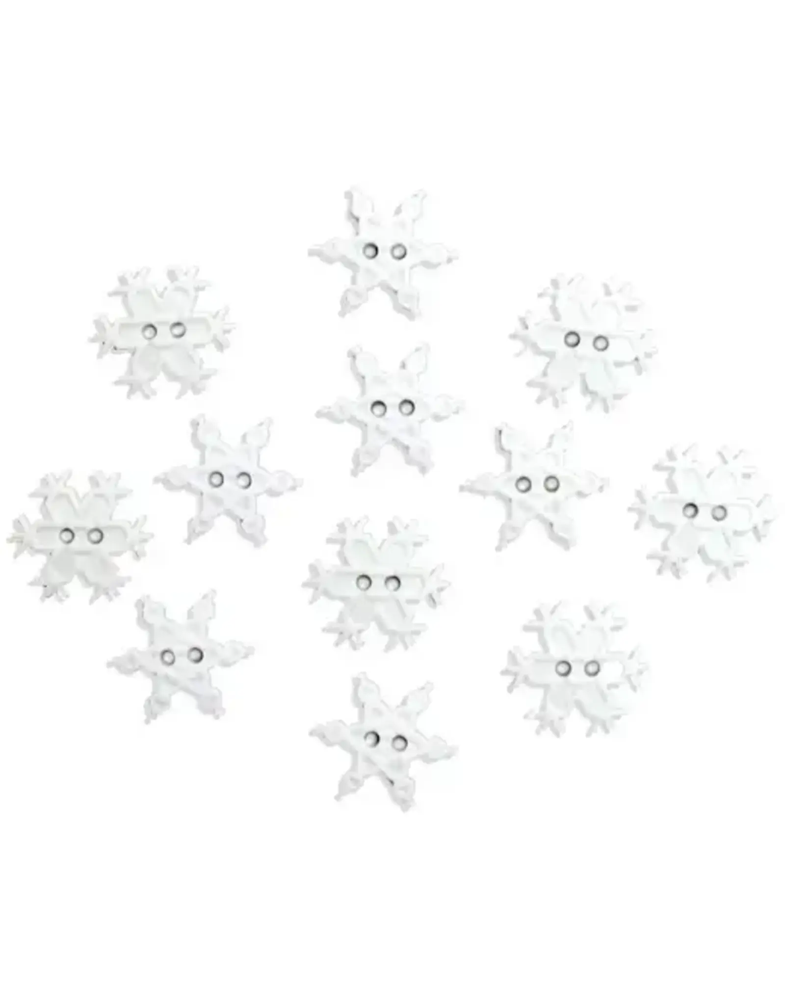 Dress It Up Holiday Collection - Sew Thru Snowflakes - 2892 - buttons
