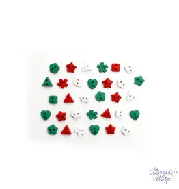 Dress It Up Holiday Collection - Micro Shapes Christmas Mix