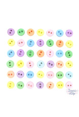 Dress It Up Dress it Up - Tiny Pastel - 1348 - mini buttons