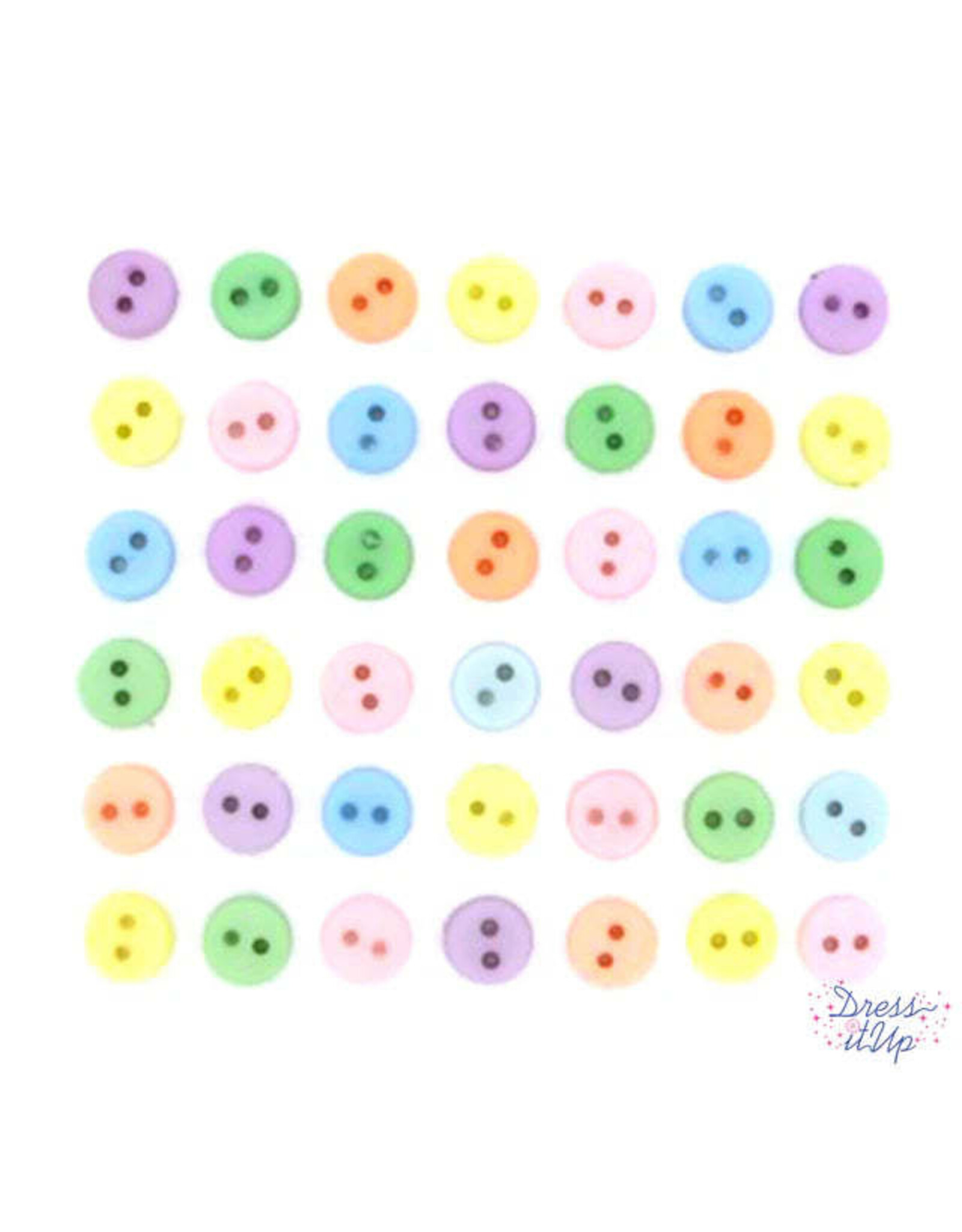 Dress It Up Dress it Up - Tiny Pastel - 1348 - mini-knoopjes