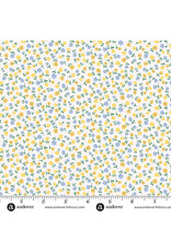 Makower UK Country Cuttings - Daisy Yellow coupon (± 69 x 110 cm)