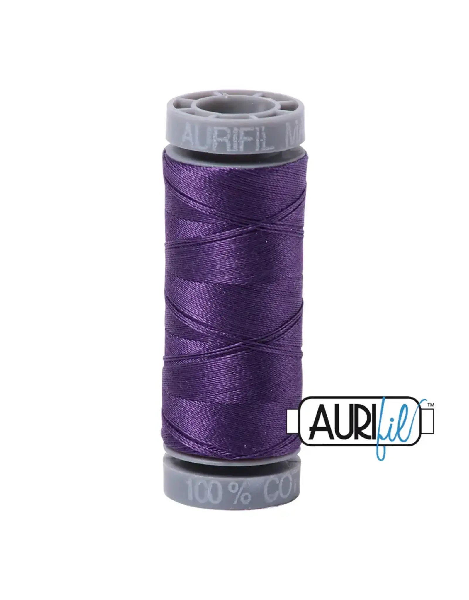 Aurifil Aurifil - Mako 28 - 100 m - 4225 - Eggplant - cotton