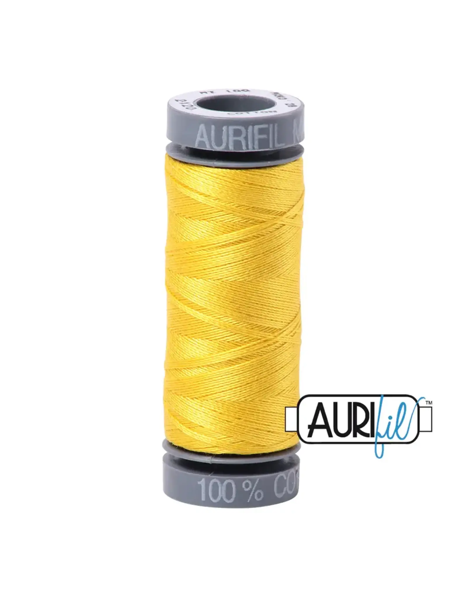 Aurifil Aurifil - Mako 28 - 100 m - 2120 - Canary - cotton