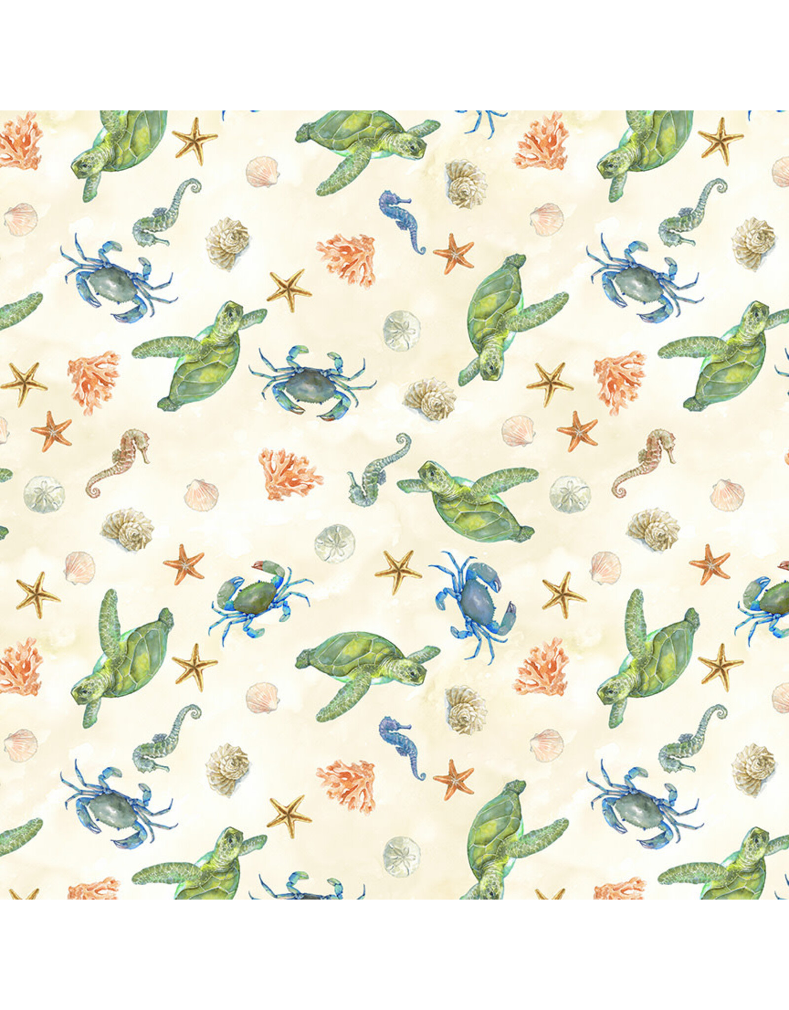 Windham Leslie Trimbach - Ocean Life - Undersea Life Ivory - 54988-4