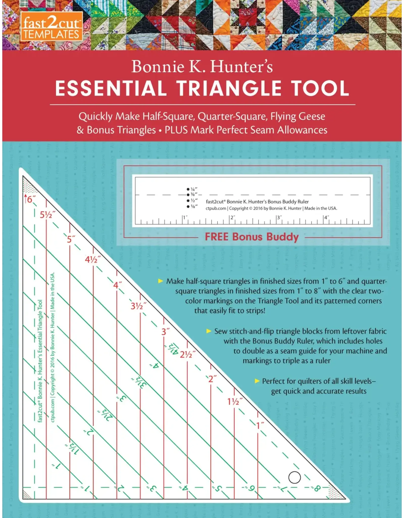 CT Publishing Bonnie K. Hunter - Essential Triangle Tool