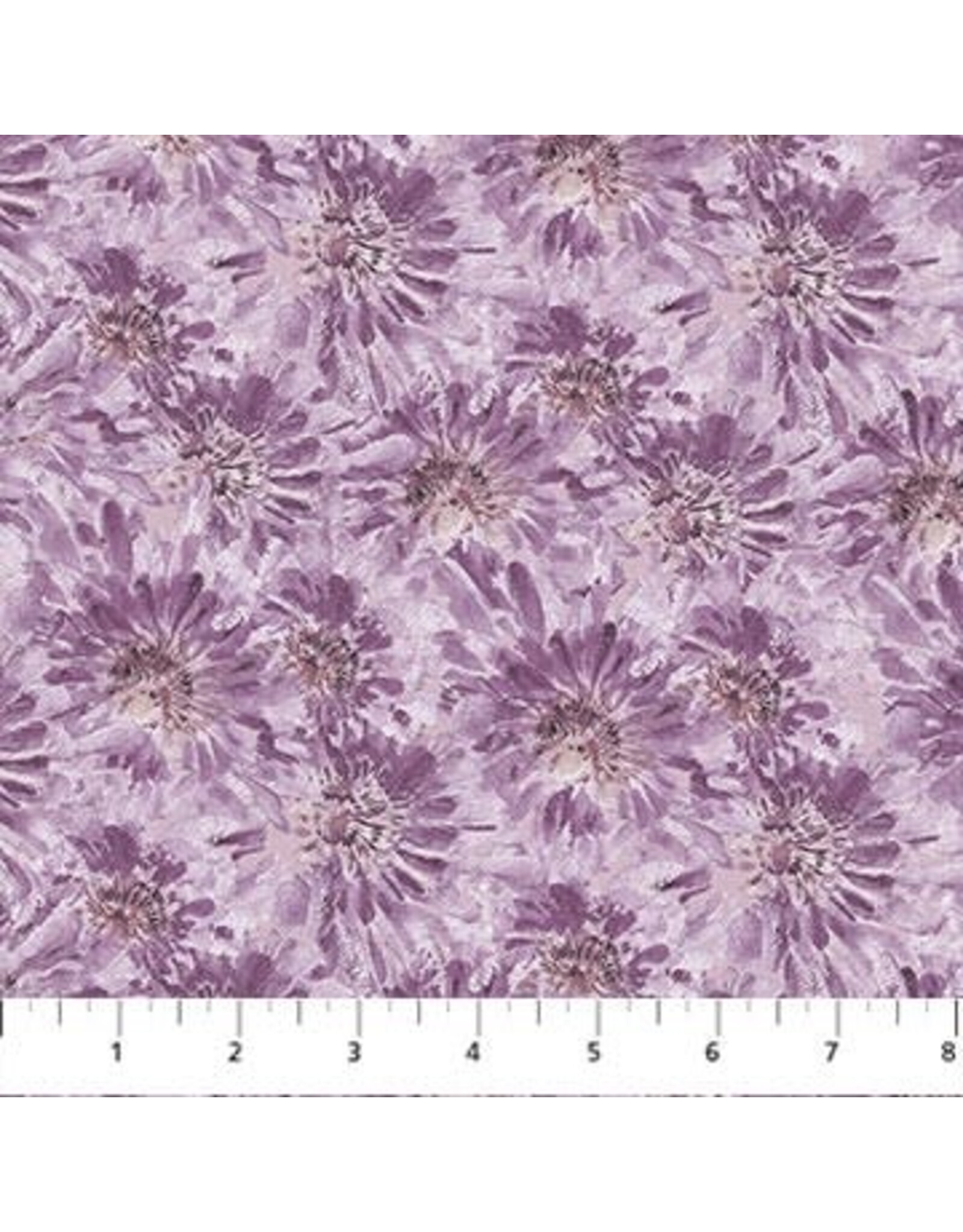 Figo Flourish - Floral Text Purple