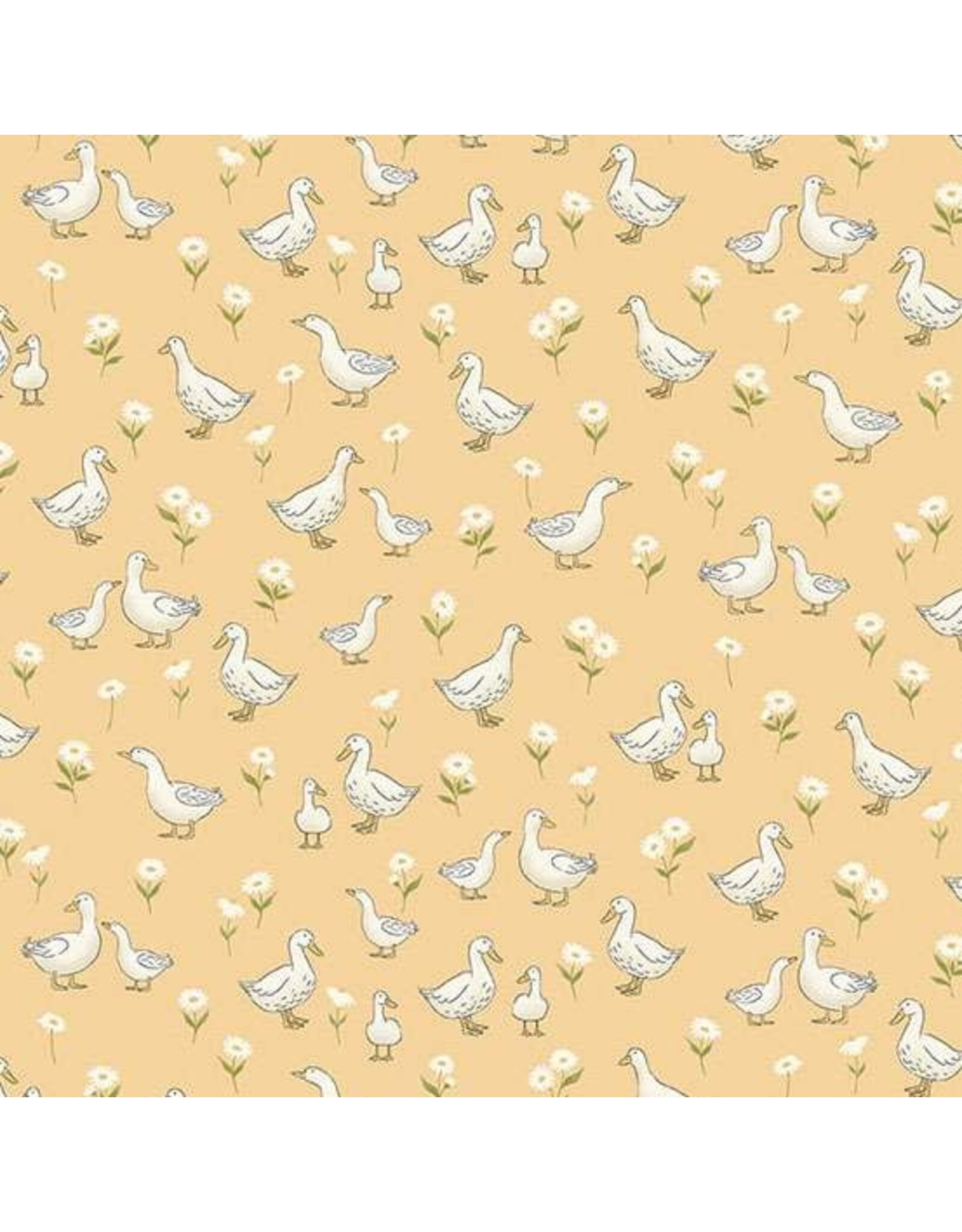 Makower UK Makower UK - Little Ones - Ducks Yellow - 190-Y