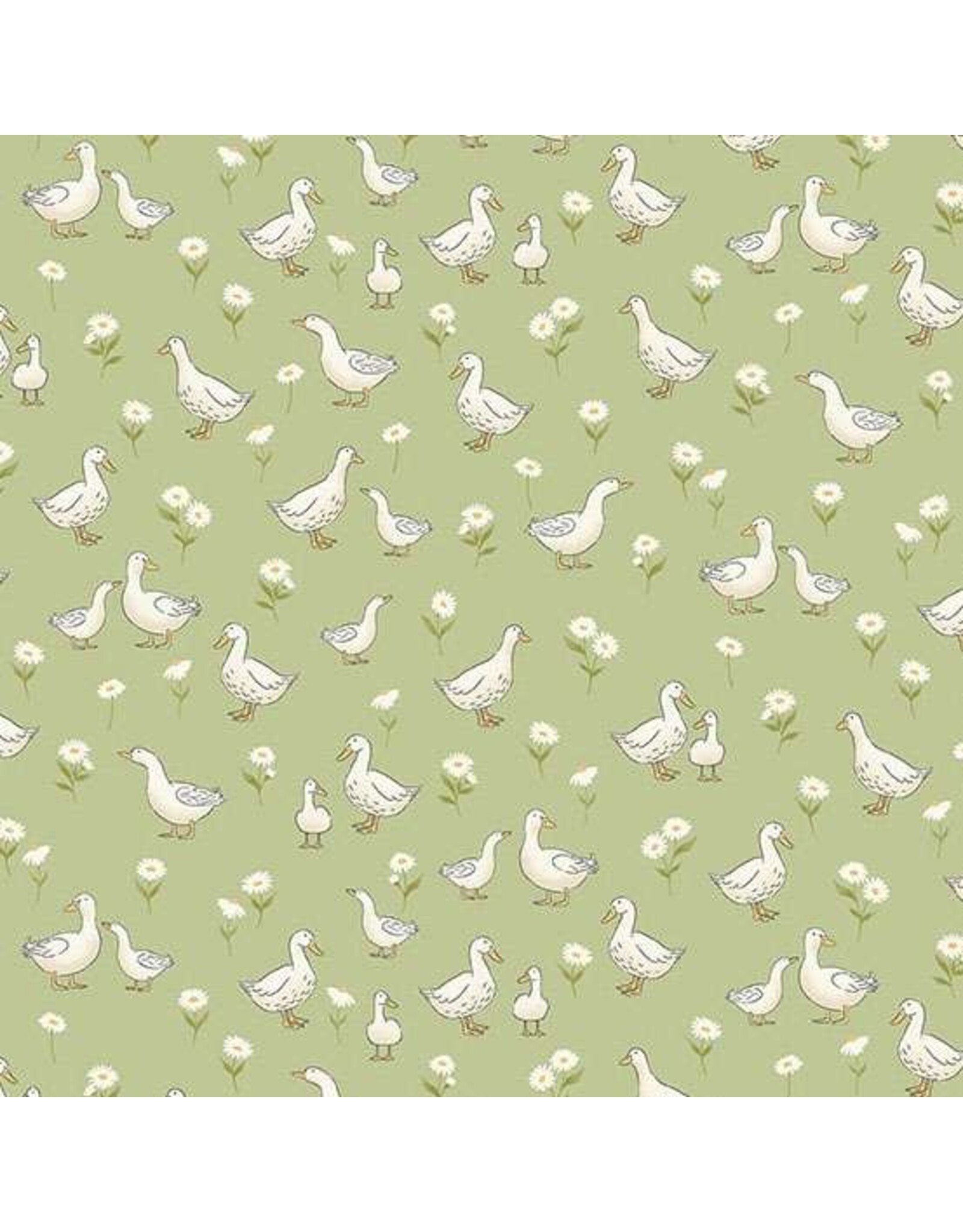 Makower UK Makower UK - Little Ones - Ducks Green - 190-G