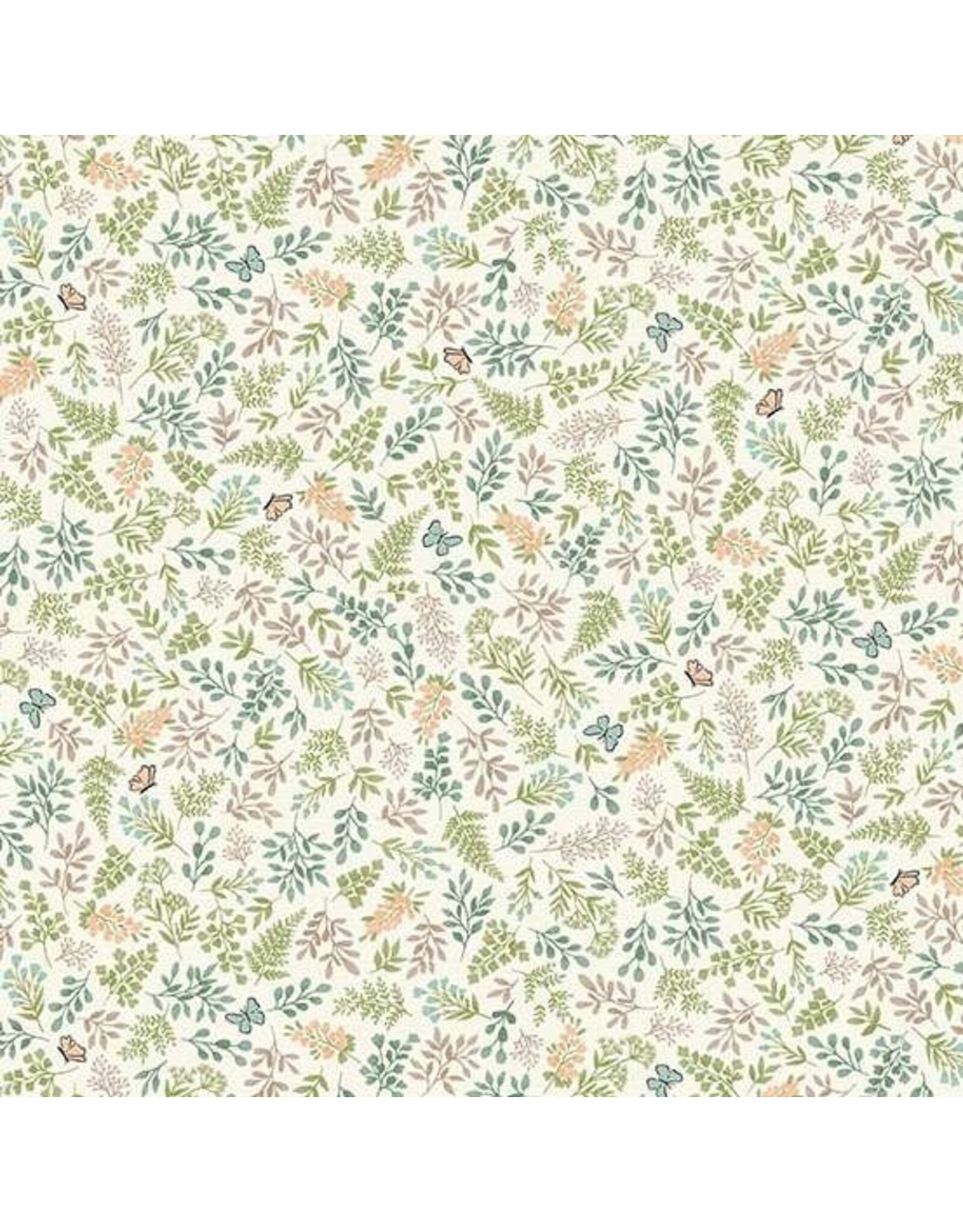 Makower UK Makower UK - Little Ones - Foliage Cream - 192-Q