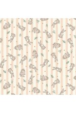 Makower UK Makower UK - Little Ones - Bunnies Coral - 191-C