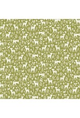 Makower UK Makower UK - Little Ones - Deer Green - 193-G